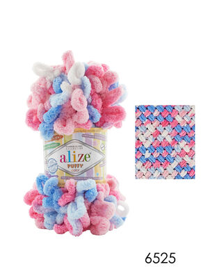 Alize Puffy Color El Örgü İplikleri