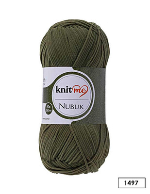 Knit me - Nubuk El Örgü İplikleri - 50 gr - Thumbnail