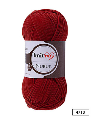 Knit me - Nubuk El Örgü İplikleri - 50 gr - Thumbnail