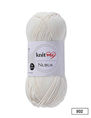 Knit me - Nubuk El Örgü İplikleri - 50 gr - Thumbnail