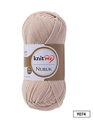 Knit me - Nubuk El Örgü İplikleri - 50 gr - Thumbnail