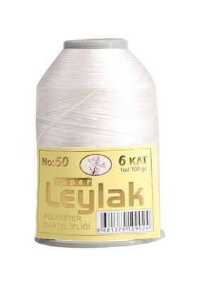 Leylak Polyester Dantel İplikleri - 6 Katlı - 100 Gr - 1 Adet HEDİYE - Thumbnail